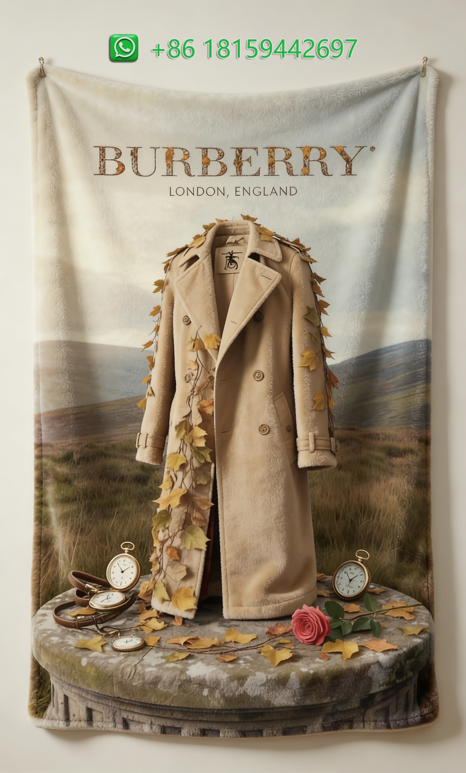 Burberry Throw Blankets